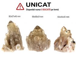 Citrin Kundalini Fantom Congo Cristal Natural Brut - 64-80 x 44-68 x 40-51 mm - ( XXL ) - 1 Buc